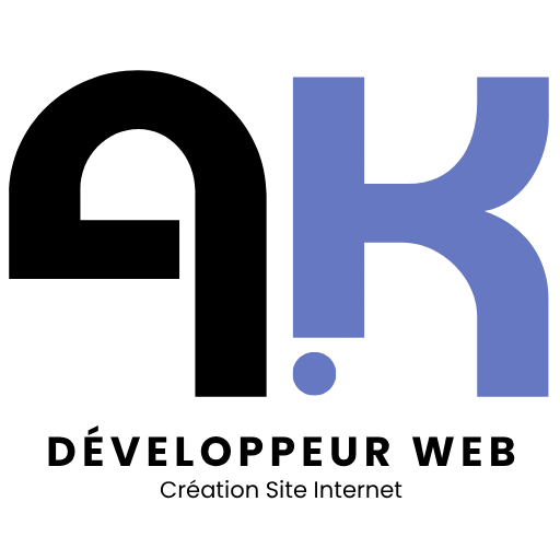 Logo AK Développeur Web - création site internet