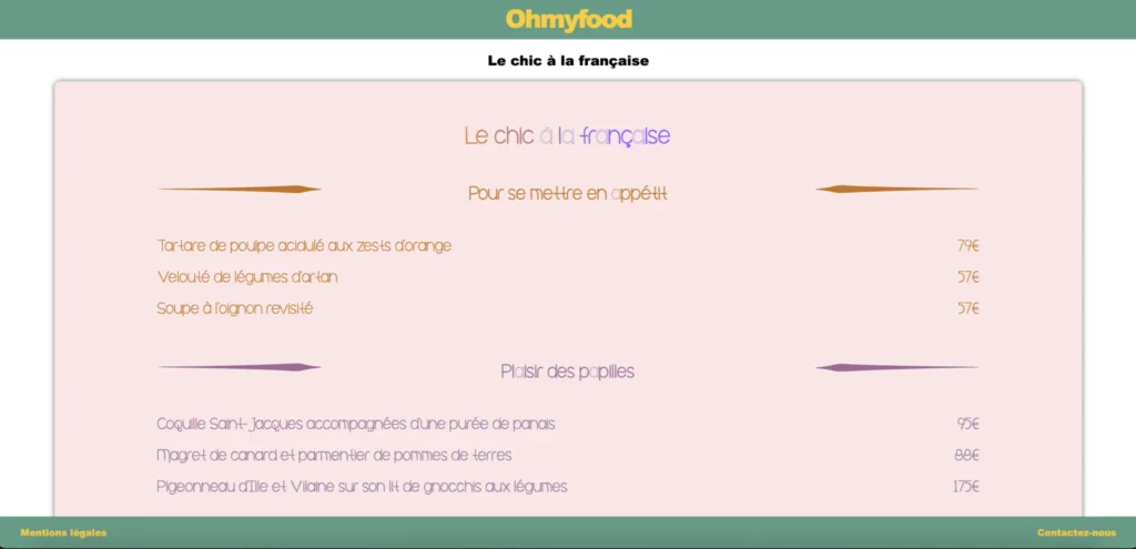 ohmyfood-menu-projet-3-AK-developpeur-web